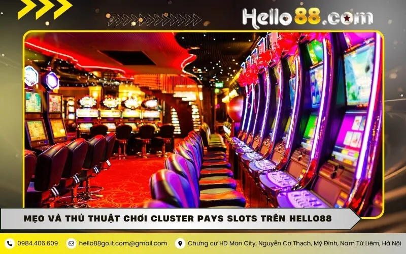 Mẹo và Thủ thuật Chơi Cluster Pays Slots trên hello88