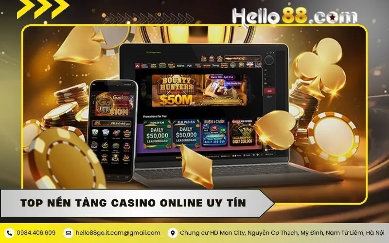 Các Nền Tảng Casino Online Đỉnh Cao Tại Hello88